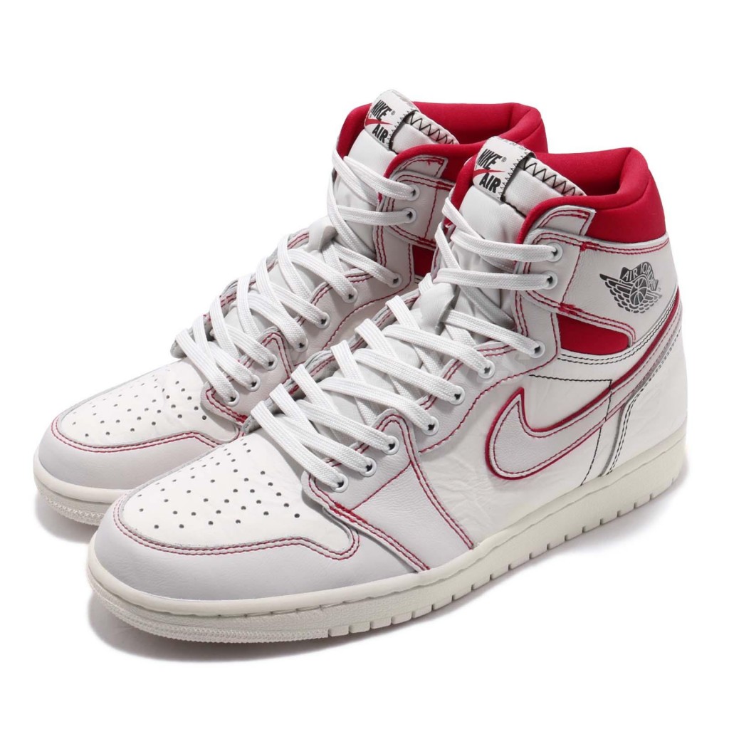 Jordan 1 sail university red top